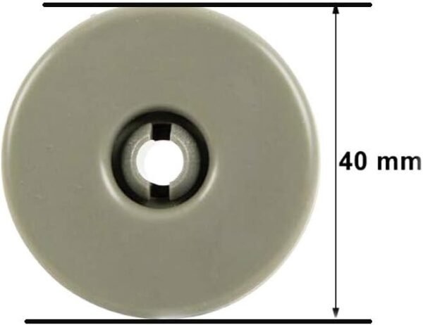 Pack of 8 lower basket wheels for AEG